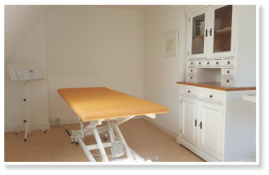 Praxisräume der Naturheilpraxis in Stockdorf bei München